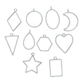 Crafteria Silver 10 In 1 Bezels Set