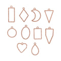 Crafteria Rose Gold 10 In 1 Embossed Bezels Set