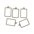 Crafteria Antique 5 In 1 Rectangle Bezels Set