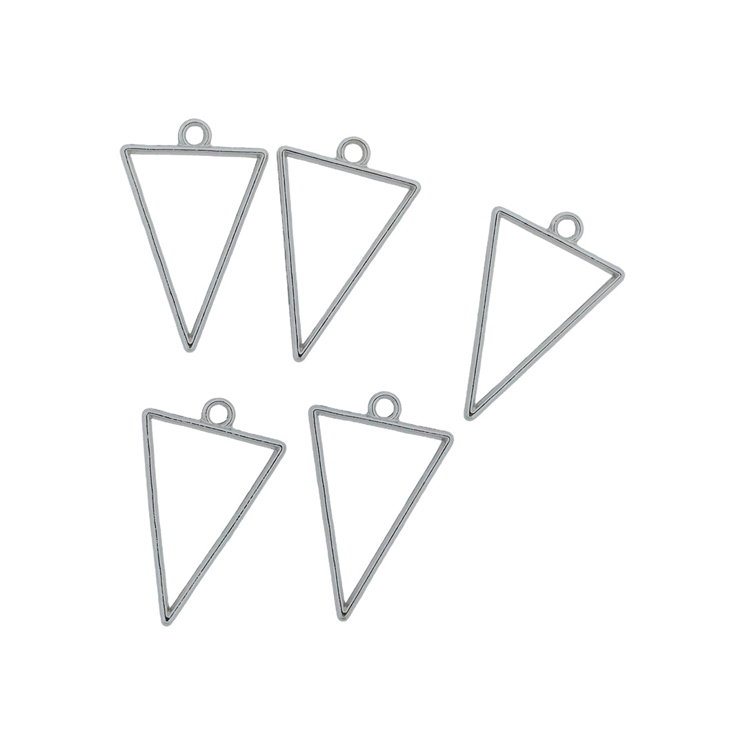 Crafteria Gold 5 In 1 Inverted Triangle Bezels Set