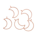 Crafteria Rose Gold 5 In 1 Moon Bezels Set