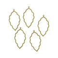 Crafteria Gold 5 In 1 Leaf Bezels Set