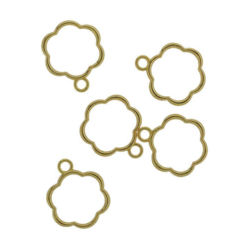 Crafteria 5 In 1 Gold Flower Bezel Set