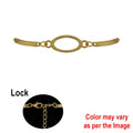 Crafteria Gold 1Pc Eye Bracelet Bezels