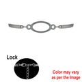 Crafteria Silver 1Pc Eye Bracelet Bezels