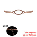 Crafteria Rose Gold 1Pc Eye Bracelet Bezels