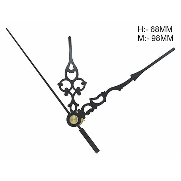 Crafteria BLACK CLOCK HANDS D-10