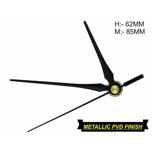 Crafteria BLACK CLOCK HANDS D-24