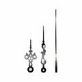Crafteria BLACK Clock Hands D-31