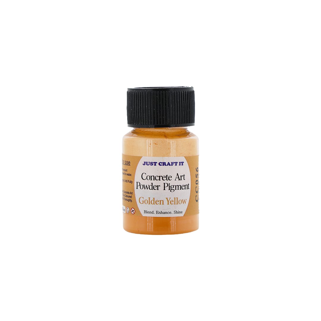 Crafteria Golden Yellow Concrete Art Powder Pigments (10Gram)