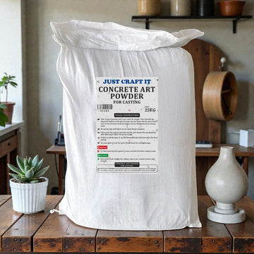 JUST CRAFT IT Concrete Art Powder For Casting 25Kg