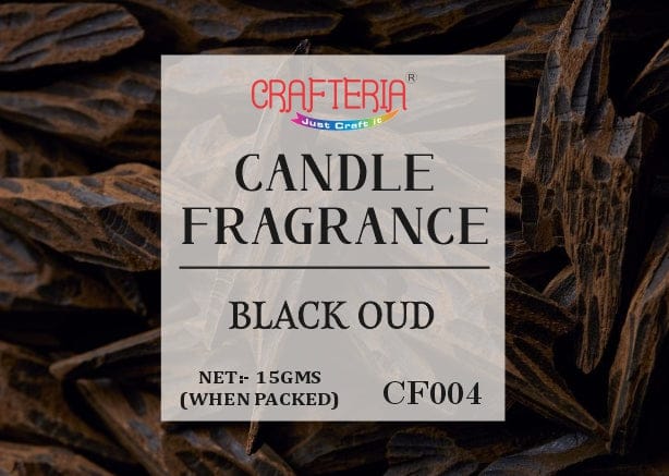 Crafteria Candle Fragrance Black Oud Candle Fragrance