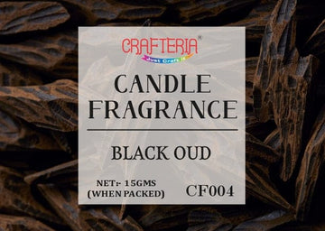 Crafteria Candle Fragrance Black Oud Candle Fragrance