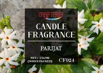 Crafteria Candle Fragrance Parijat Candle Fragrance
