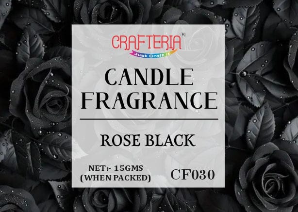 Crafteria Candle Fragrance Rose Black Candle Fragrance