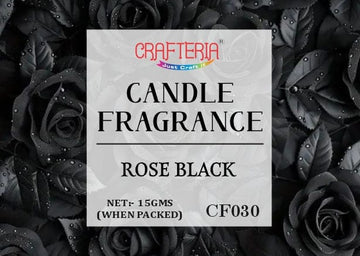 Crafteria Candle Fragrance Rose Black Candle Fragrance