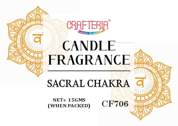 Crafteria Candle Fragrance Sacral Chakra Candle Fragrance