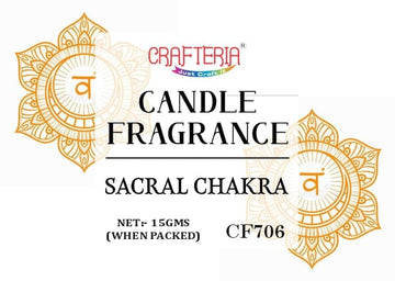 Crafteria Candle Fragrance Sacral Chakra Candle Fragrance