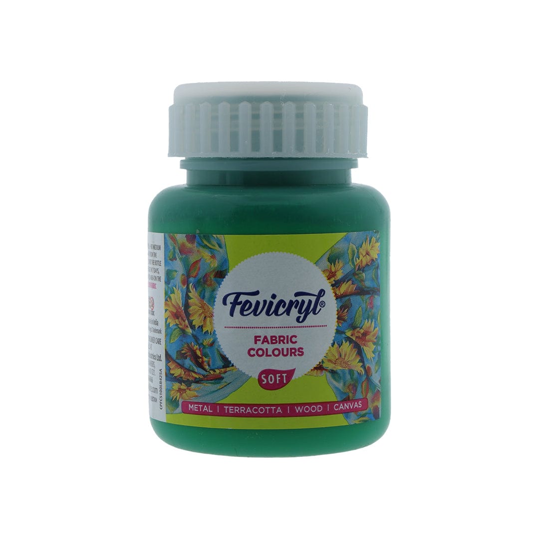 Crafteria Light Green Fevicryl Fabric Colour Soft 100Ml