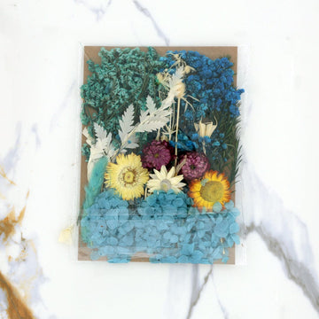Crafteria Dried Mixed Flower Blue Theme - 2