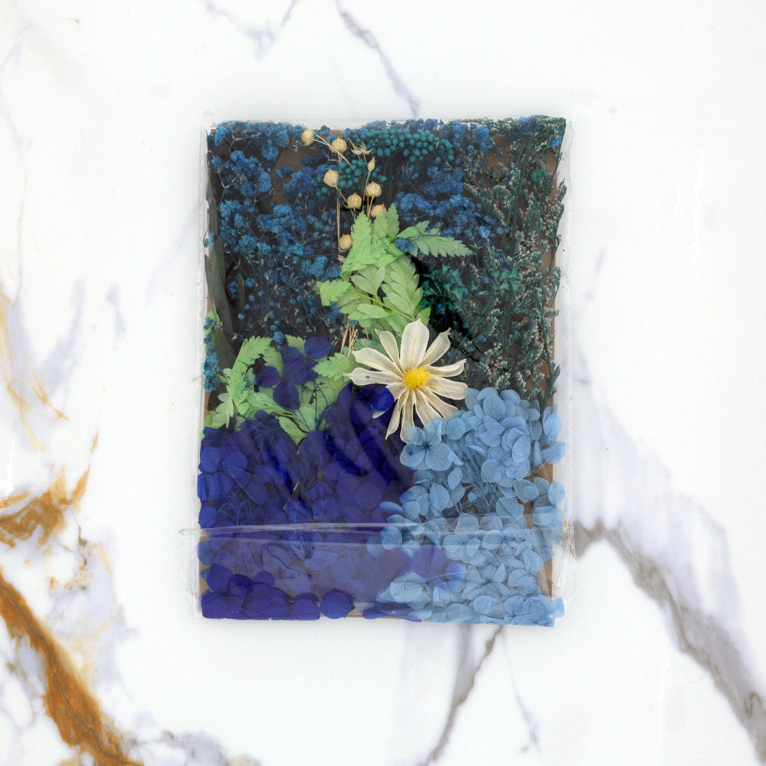 Crafteria Dried Mixed Flower Blue Theme - 4
