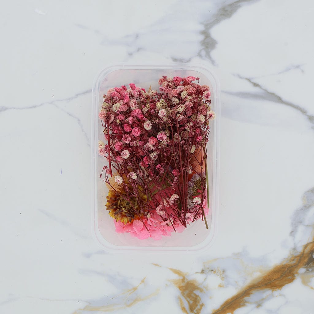 Crafteria 3D Dried Flower L.Pink Theme