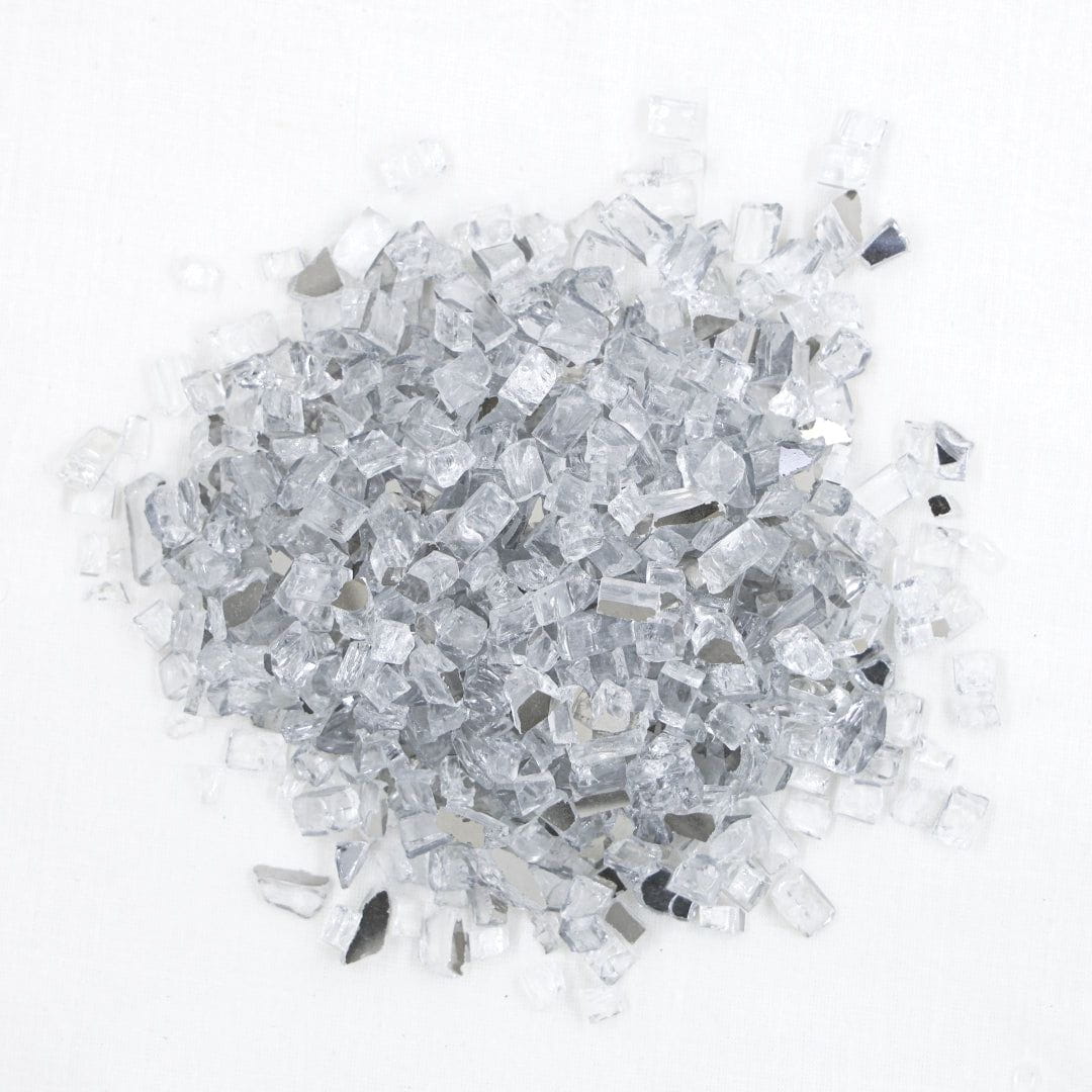 Crafteria FIREPIT 250GMS SILVER FIREPIT GLASS