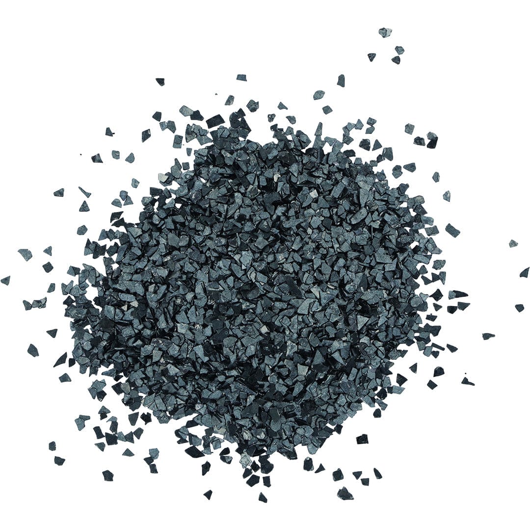 My Store Grey Big Metallic Glass Chips