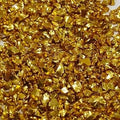 Crafteria GOLD Big Metallic Glass Granules (500Gms)