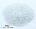 Crafteria WHITE SMALL RAINBOW GLASS GRANULES