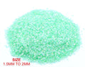 Crafteria C-GREEN SMALL RAINBOW GLASS GRANULES