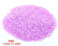 Crafteria PINK SMALL RAINBOW GLASS GRANULES