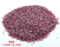 Crafteria MAROON SMALL RAINBOW GLASS GRANULES