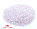 Crafteria L-PINK SMALL RAINBOW GLASS GRANULES