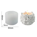 My Store Handmade Mould Five-Petal Candle T-light Holder Handmade Mould