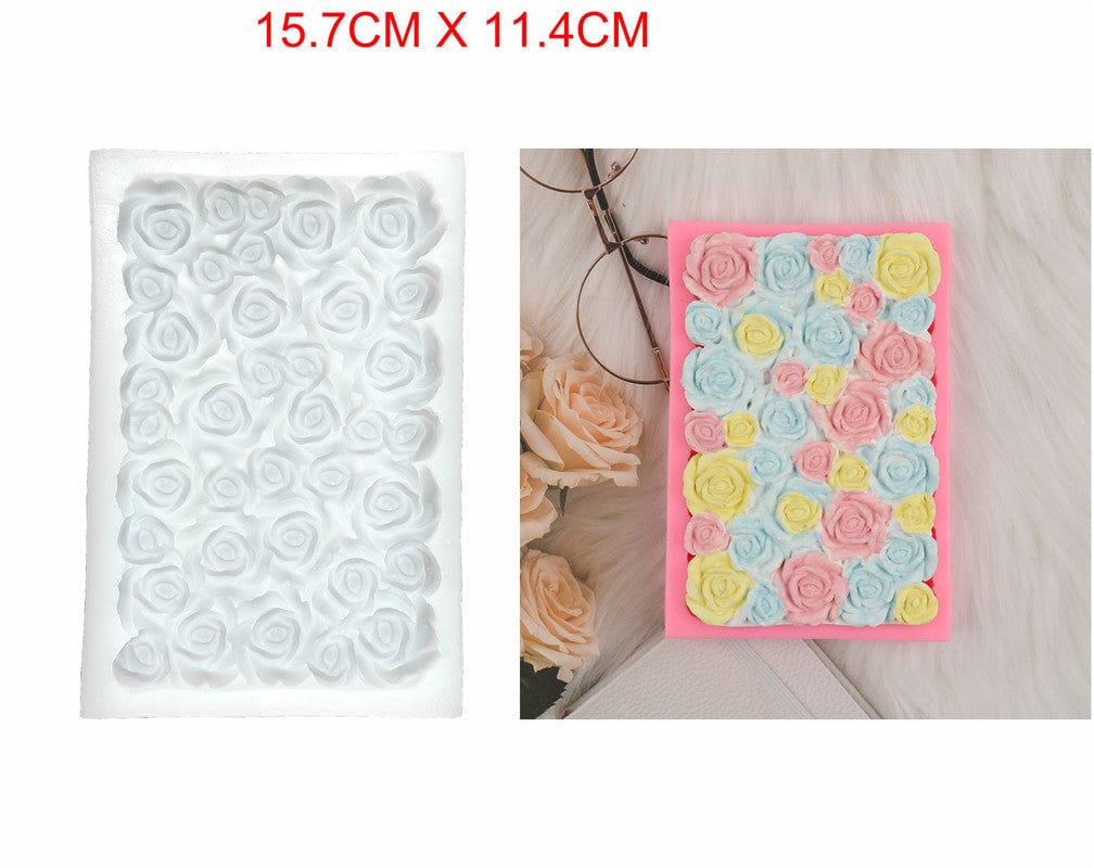 My Store Handmade Mould MULTI ROSE FLOWER MOULD