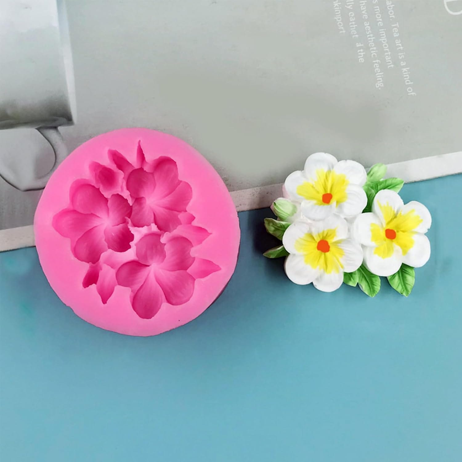 My Store Handmade Mould 3D Cute Flower Handmade Mould