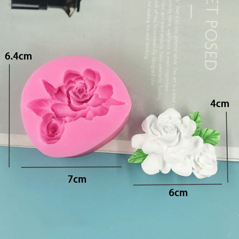 My Store Handmade Mould Rose Bouquet Flower Handmade Mould