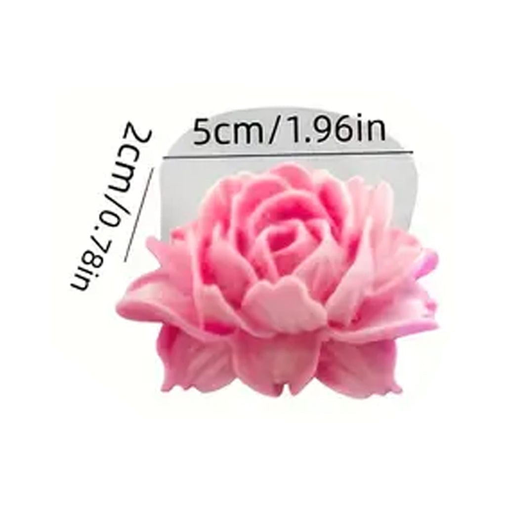 My Store Handmade Mould 3D Rose Flower Handmade Mould