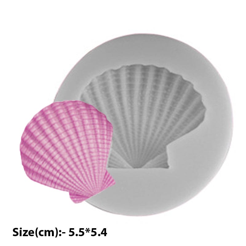 My Store Handmade Mould 3D Seashell-Shaped Handmade Mould