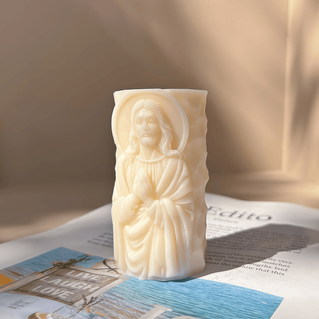 My Store Handmade Mould Jesus Prayer Candle Handmade Mould