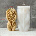 My Store Handmade Mould 3D Holding Rose Flower Candle Handmade Mould