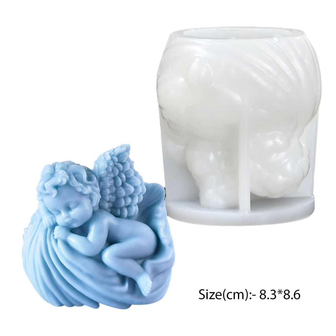 My Store Handmade Mould Little Girl Statue Sleeping Handmade Mould
