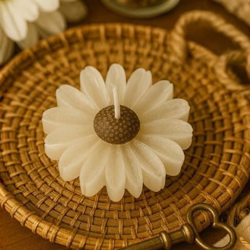 Crafteria Small Daisy Flower Candle Mould