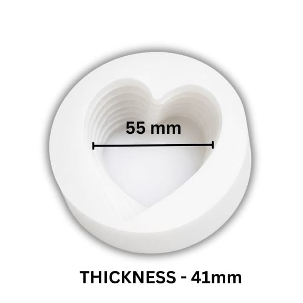 Crafteria Multi Layered Heart Candle Mould