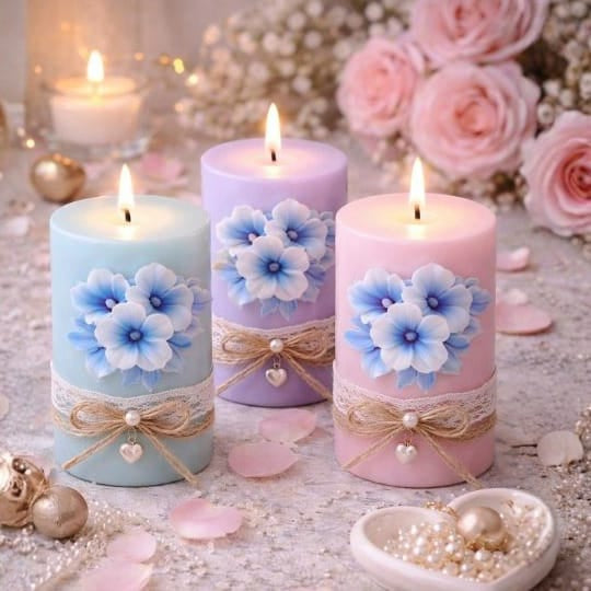 Crafteria Morning Glory" Flower - Candle Mould