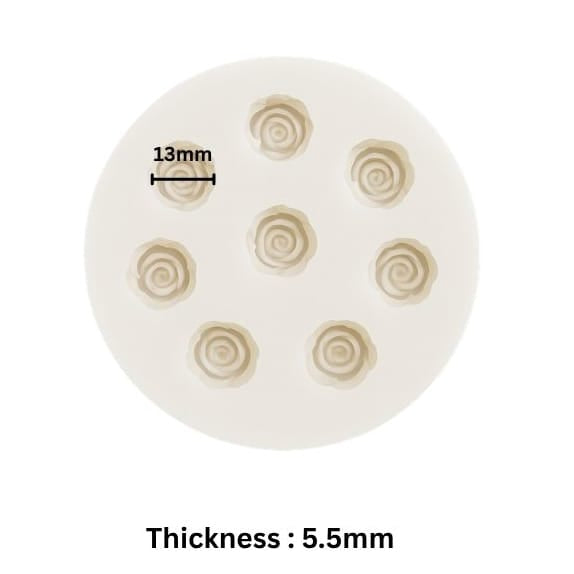 Crafteria Tiny Rose Shape Candle Mould