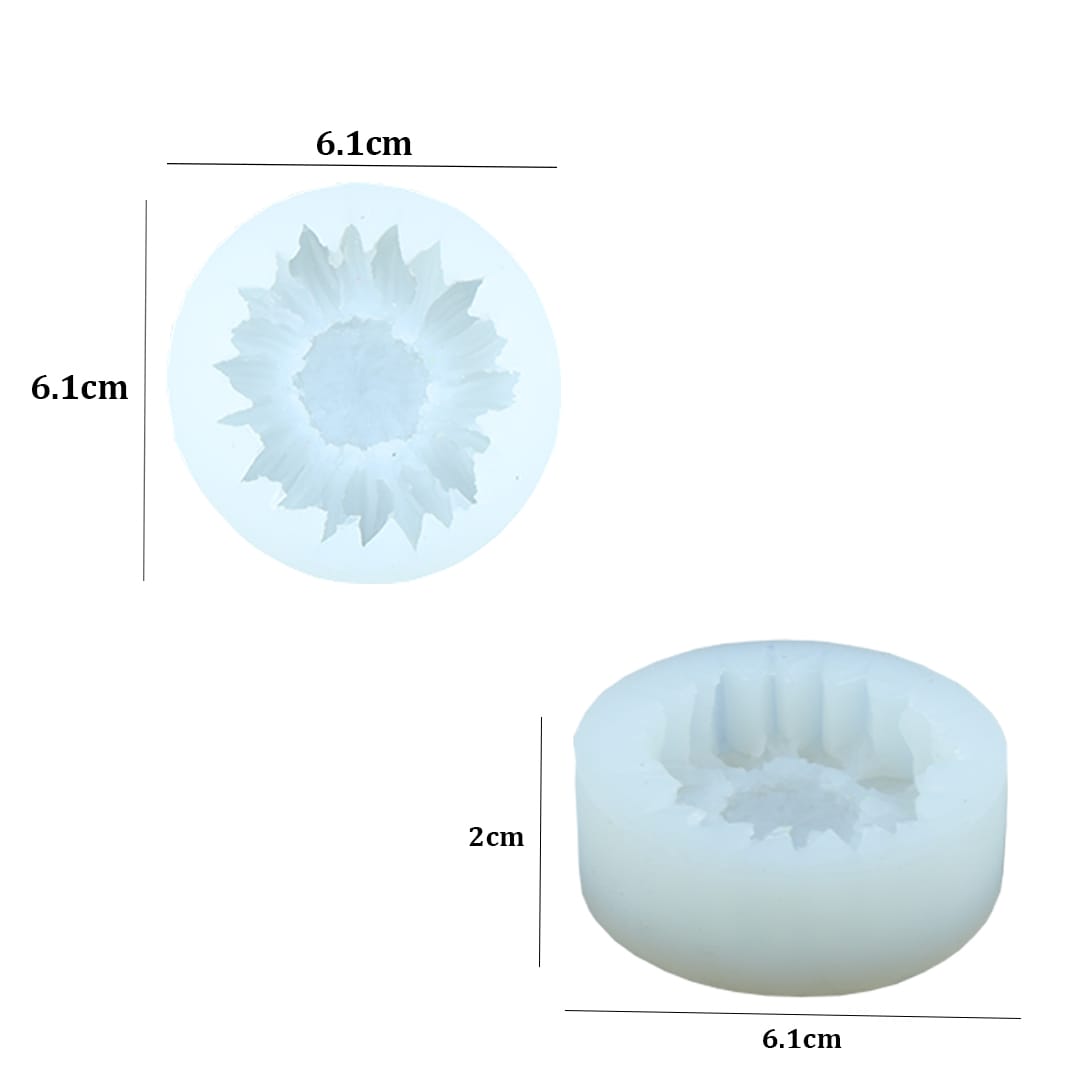 Crafteria Sunflower Shape Candle Mould