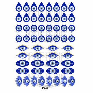 Evil Eye Insert Sheet (Transparent Sheet) IS081