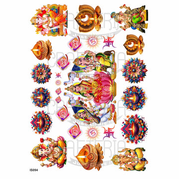 Diwali Theme Insert Sheet (Transparent Sheet) IS094